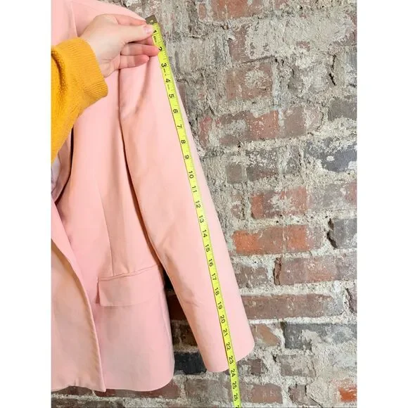 ZARA | WOMAN • Pink Double Breasted Blazer • Ladies Size M - Picture 12 of 14